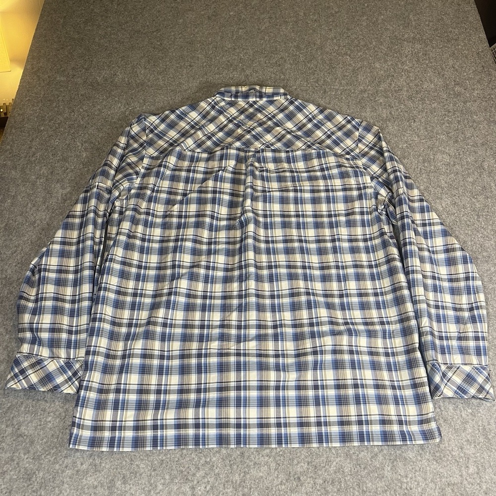 Rohan Equator Shirt Mens Size XL Long Sleeve Plaid Pattern Sun Protection UPF 40 - Picture 6 of 8